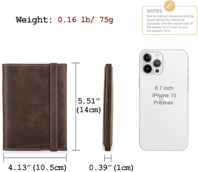 CONTACTS Personalized Passport Holder for 2 Full Grain Leather Custom Passport Wallet Compatible with Airtag RFID Blocking Engraved