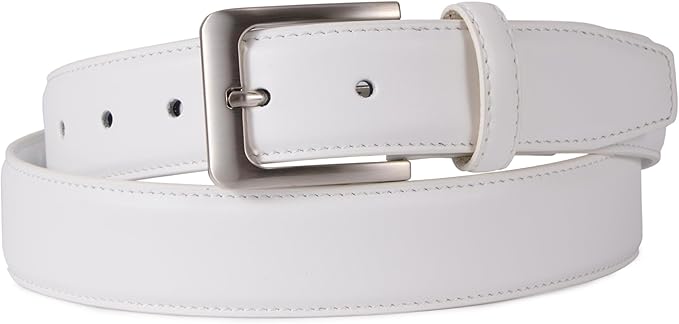 VATAN Men's Genuine Leather Dress Belts, Handmade Classic Every Day Leather Jeans Belt for Men Work Business Casual