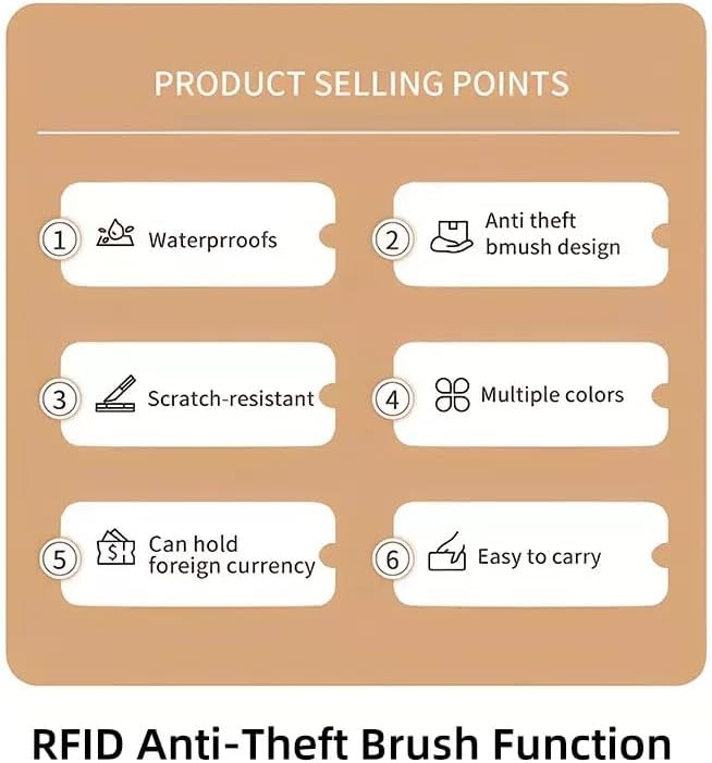 Multi-Functional RFID Passport Wallet,Travel Wallet for Men & Women,With zipper, anti-theft passport holder，Slim Leather Cover for Credit Cards, Tickets, Cash (Sky blue)