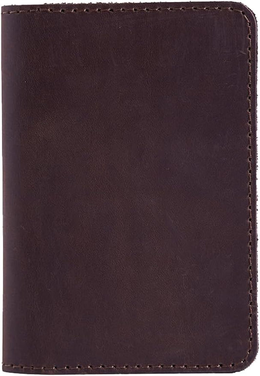 INCARNE US Leather Passport Holder for Travel - Passport Case - Passport Wallet for Men - Passport Cover for Women Sleeve Protector - Travel Essentials Vacation Luggage Travel Gifts - Vintage Brown