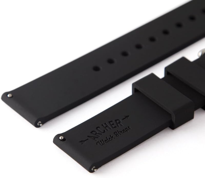 Archer Watch Straps - Soft Silicone Quick Release Watch Bands