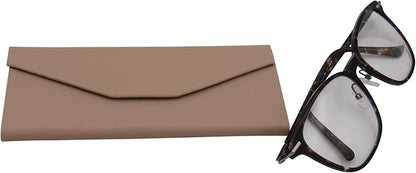 Real Sic Glasses Case for Men and Women - Magnetic Folding Hard Shell Sunglass Holder - Inspired by Solid Color