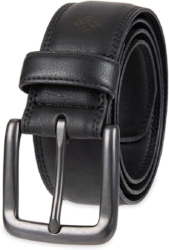 Columbia Men's Casual Everyday Leather Belt – Jeans, Chinos and Daily Wear