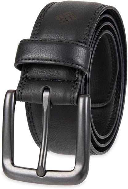 Columbia Men's Casual Everyday Leather Belt – Jeans, Chinos and Daily Wear