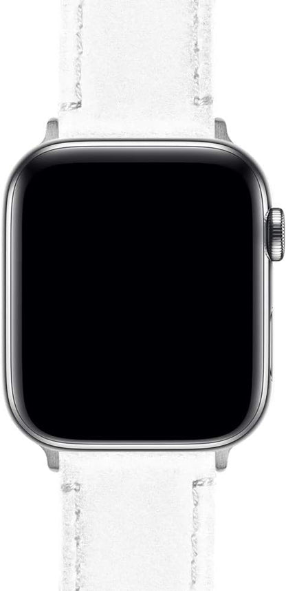 BARTON WATCH BANDS - Top Grain Leather Watch Bands Compatible with Apple Watch Models - 1, 2, 3, 4, 5, 6, 7, 8, 9, 10, SE, Ultra & Ultra 2