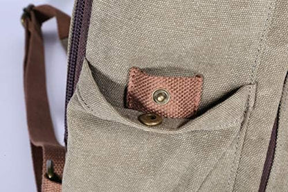 Sling Bag Crossbody Backpack Shoulder Casual Daypacks Rucksack for Men&Women Outdoor Cycling Hiking Travel Army Green