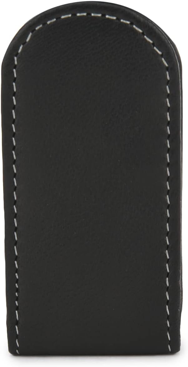 LB LEATHERBOSS Men's New Leather Strong Magnetic Money Clip