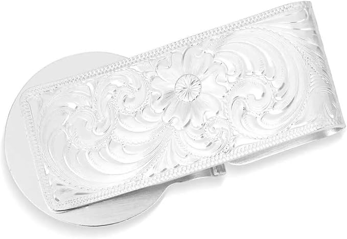 Montana Silversmiths Made in the USA Western Lifestyle Money Clip (Folds of Honor Remembrance)