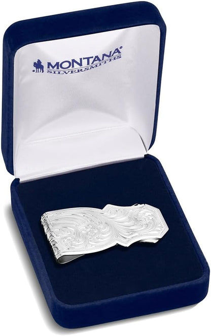 Montana Silversmiths Made in the USA Western Lifestyle Money Clip (Trail Boss)