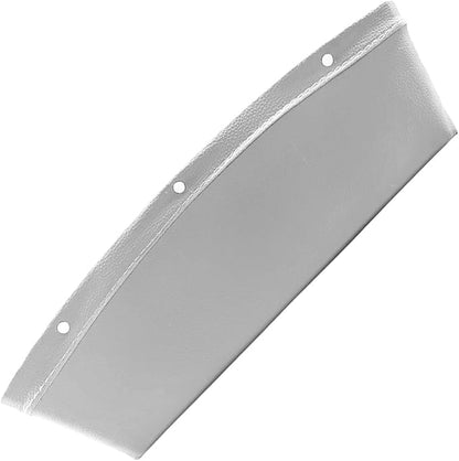 Car Seat Gap Filler Organizer, L-Capacity Leather Automotive Interior Storage Box, Universal Vehicle Side Seat Gap Filler Accessories for Keys, Phones, Glasses (Grey)
