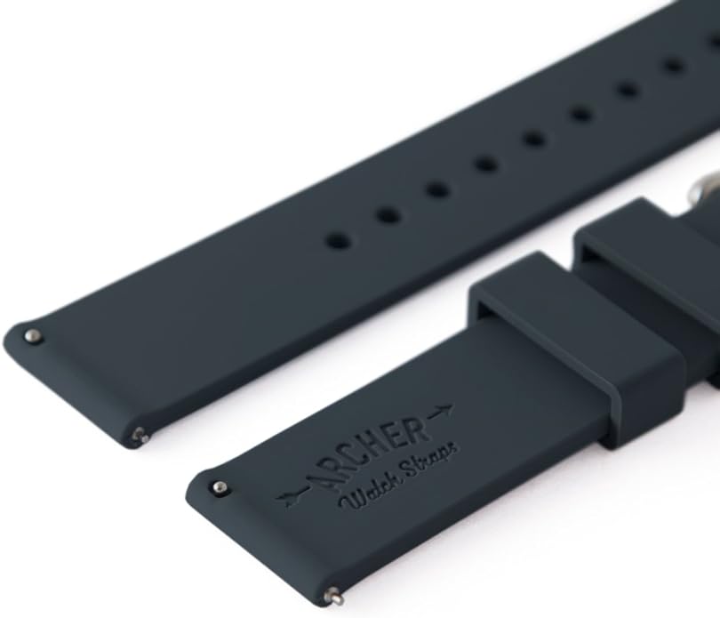 Archer Watch Straps - Soft Silicone Quick Release Watch Bands