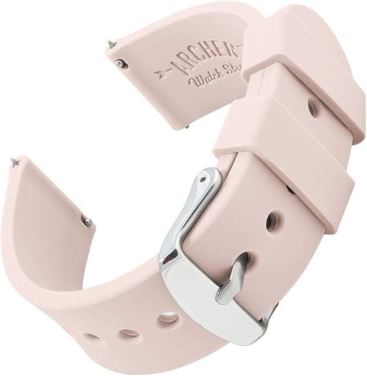 Archer Watch Straps - Soft Silicone Quick Release Watch Bands