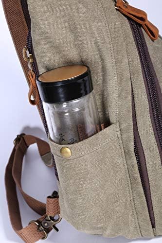Sling Bag Crossbody Backpack Shoulder Casual Daypacks Rucksack for Men&Women Outdoor Cycling Hiking Travel Army Green