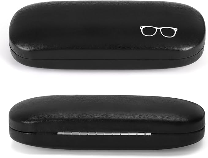 RayLove Unisex Hard Shell Eyeglasses Cases, Protective Case For Glasses