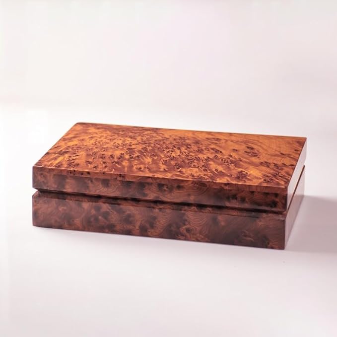 Hand Carved Wooden Multipurpose Keepsake Jewelry Decorative Art Box Storage Organizer (Large wood Box,Antique) (LARGE)