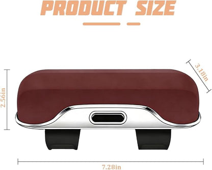 zipelo Sunglasses Holder for Car Sun Visor, Protective Automotive Eyeglasses Storage Case Hanger, Soft Vehicle Interior Glasses Organizer Box Accessories, Universal Fit (Coffee)