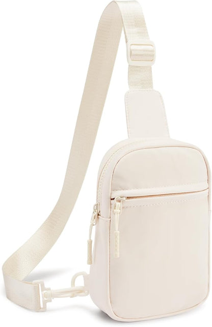 CHOLISS Small Sling Bag for Women and Men, Crossbody Bags Trendy Fanny Packs Chest Bag with Extended Strap