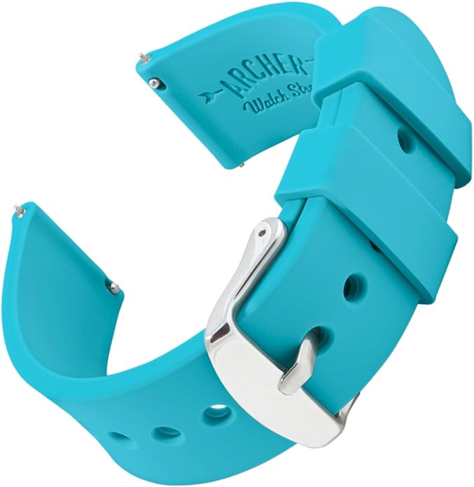 Archer Watch Straps - Soft Silicone Quick Release Watch Bands