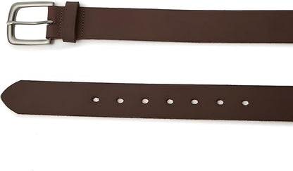 VATAN Men's Full Grain Leather Casual Every Day Jeans Belts, Handmade Men Leather Belt with Gift Box