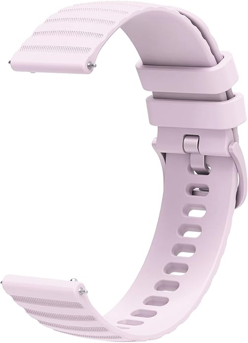 FanTEK Compatible with 18mm 20mm 22mm Watch Bands Quick Release Replacement Wristband, Silicone Sport Bands for Men Women