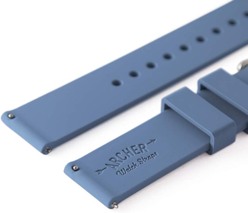 Archer Watch Straps - Soft Silicone Quick Release Watch Bands