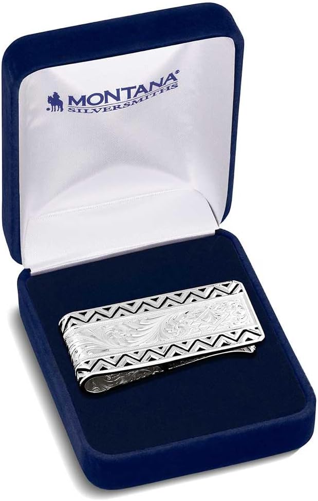 Montana Silversmiths Made in the USA Western Lifestyle Money Clip (Four Winds)