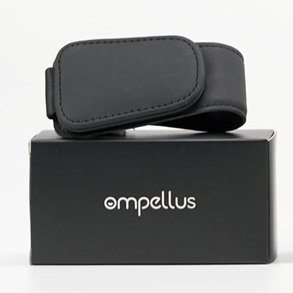 Magnetic Leather Sunglass Holder, Eyeglass Hanger Clip for Car Sun Visor, Suitable for Different Size Eyeglasses(Black, 1 Pack)