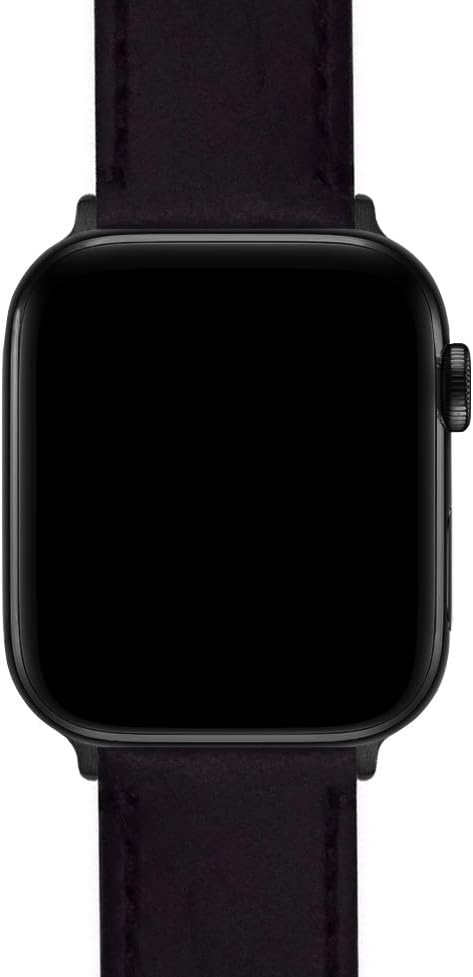 BARTON WATCH BANDS - Top Grain Leather Watch Bands Compatible with Apple Watch Models - 1, 2, 3, 4, 5, 6, 7, 8, 9, 10, SE, Ultra & Ultra 2