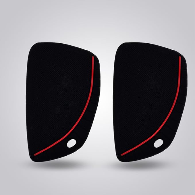 Autobase Silicone Key Fob Cover for 2022 2023 2024 2025 2026 Chevy Equinox Silverado 1500 GMC Sierra 1500 | 2024 2025 2026 Silverado Sierra 2500HD 3500HD | 2-Pack in Black