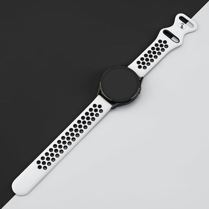 Meliya 20mm 22mm Watch Bands Quick Release Replacement Wristband, Soft Silicone Bands Breathable Sport Replacement Straps for Men Women
