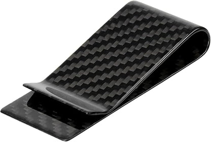 WAFJAMF Small Men's Slim Money Clip Stainless Steel Credit Business Card Holder Pocket Cash Wallet