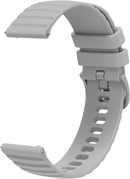 FanTEK Compatible with 18mm 20mm 22mm Watch Bands Quick Release Replacement Wristband, Silicone Sport Bands for Men Women