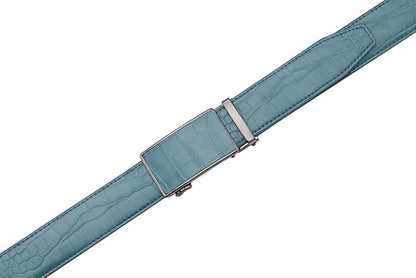 Fabio Valenti Mens Belt,Ratchet Belt Dress with 1 3/8" Genuine Leather with Easier Adjustable Buckle, Trim to Fit