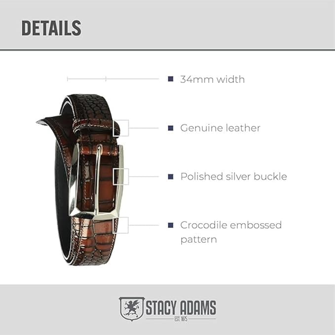 Stacy Adams Men's Stacy Adam's Leather Dress Belt