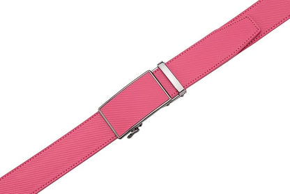 Fabio Valenti Mens Belt,Ratchet Belt Dress with 1 3/8" Genuine Leather with Easier Adjustable Buckle, Trim to Fit