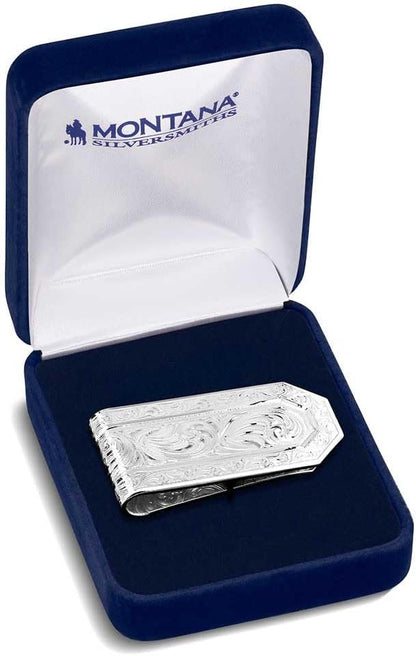 Montana Silversmiths Made in the USA Western Lifestyle Money Clip (Out West)