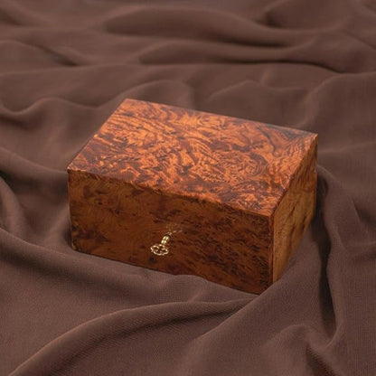 Hand Carved Wooden Multipurpose Keepsake Jewelry Decorative Art Box Storage Organizer Medium with Lock