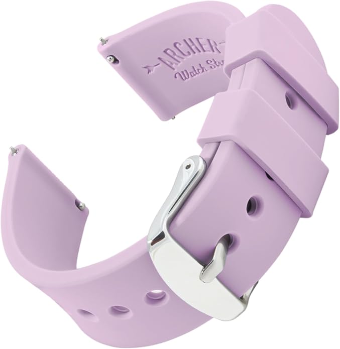 Archer Watch Straps - Soft Silicone Quick Release Watch Bands