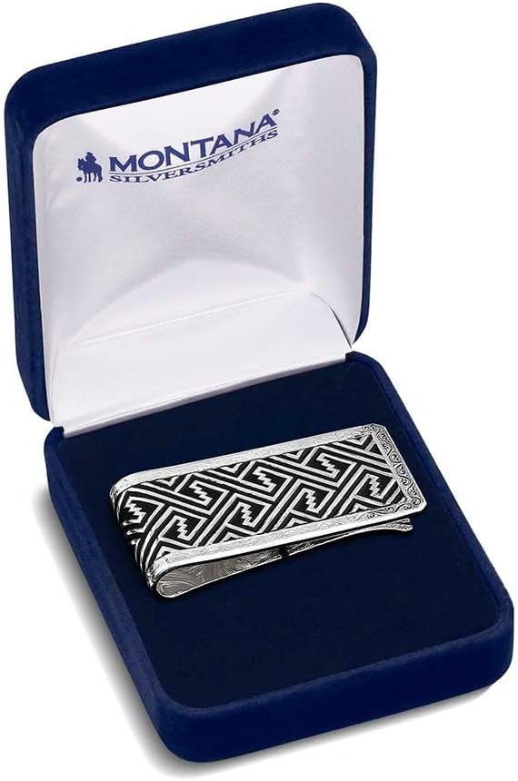 Montana Silversmiths Made in the USA Western Lifestyle Money Clip (Desert Twilight)
