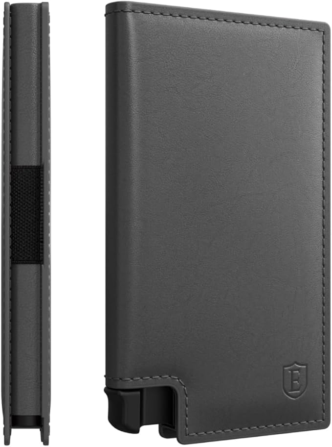 Ekster - Parliament Pop Up Minimalist Wallet for Men - Mens Wallets Leather - RFID Blocking Card Holder Wallet with Push Button and Card Ejection - Leather Wallet - Easy Access