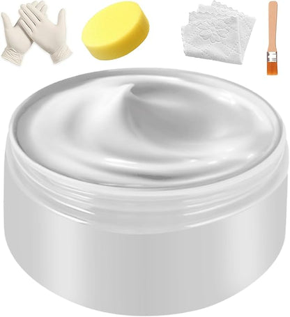 Leather Recoloring Balm, Leather & Vinyl Color Restorer Conditioner – Repairs Faded & Scratched Leather Color