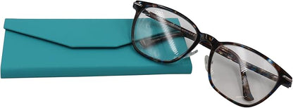 Real Sic Glasses Case for Men and Women - Magnetic Folding Hard Shell Sunglass Holder - Inspired by Solid Color