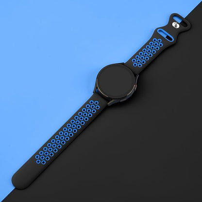 Meliya 20mm 22mm Watch Bands Quick Release Replacement Wristband, Soft Silicone Bands Breathable Sport Replacement Straps for Men Women