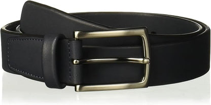 Perry Ellis Men's Tubular Leather Dress Belt