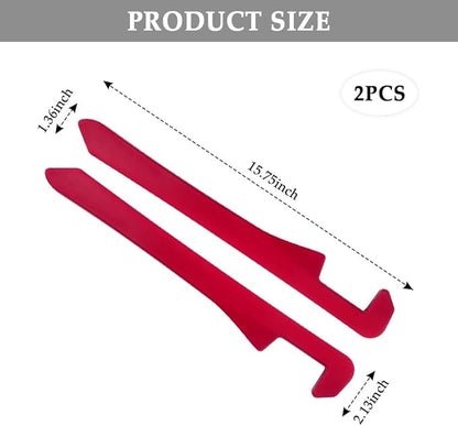 IHOTDER 2PCS Car Seat Gap Filler - Car Seat Gap Filler Organizer for Holding Phone,Key,Purse - Universal Car Gap Filler Fits CCar Truck SUV Car Interior Accessories (Burgundy/2PCS)…