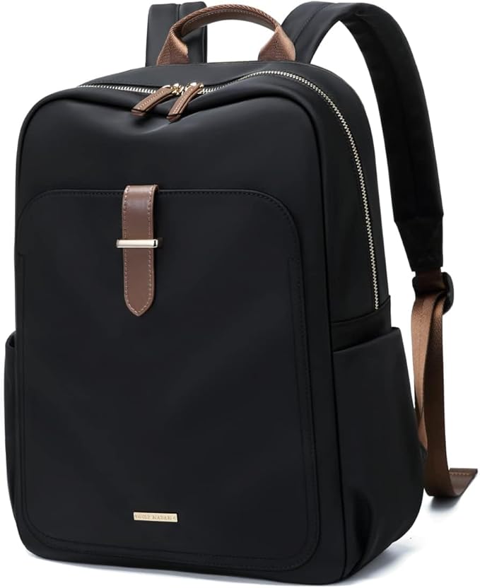 Laptop Backpack for Women,Carry on Travel Backpack Casual Work Business Backpacks Purse College,16 Inch,Black