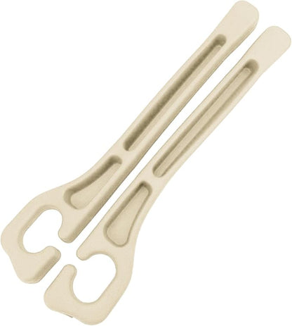 Penitue 2pcs Car Seat Gap Filler, No Drop Guard Universal Gap Organizer Between Seat and Console Prevents Phone Keys Cards Falling (Beige)