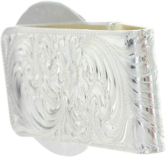Montana Silversmiths Made in the USA Western Lifestyle Money Clip (Texas Star Hinged)