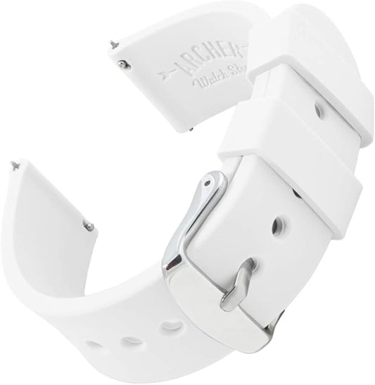 Archer Watch Straps - Soft Silicone Quick Release Watch Bands