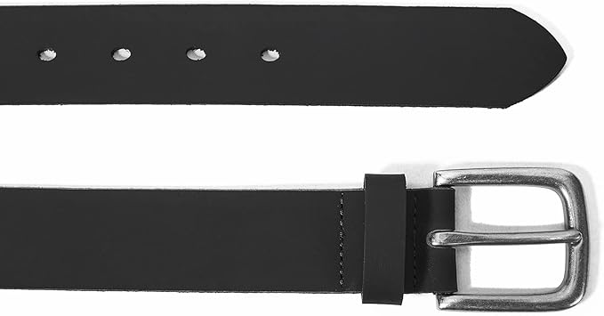 VATAN Men's Full Grain Leather Casual Every Day Jeans Belts, Handmade Men Leather Belt with Gift Box